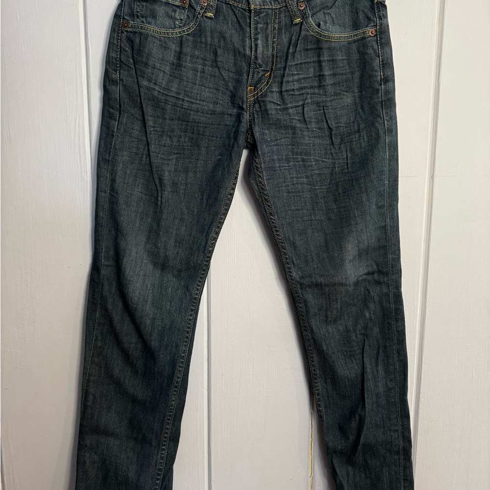 Levi's Men's Dark Blue Slim Jeans